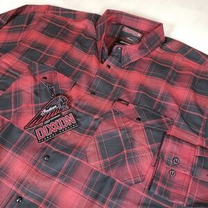 NWT Dixxon Men's 5X 5XL Indian Motorcycle 125th Anniversary Flannel Shirt